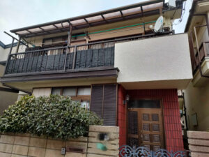 練馬区　K様邸　外壁塗装工事／雨樋工事