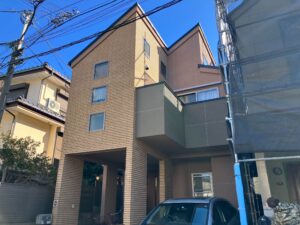 練馬区　A様邸　外壁塗装工事／屋根カバー工事