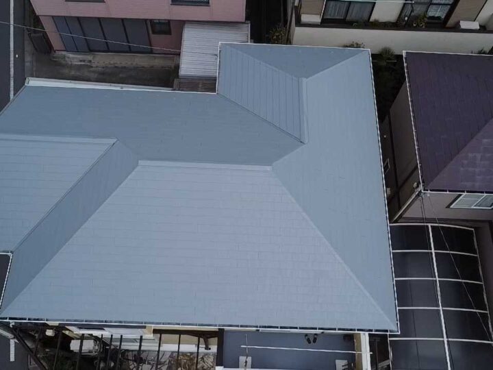 練馬区　T様邸屋根塗装工事