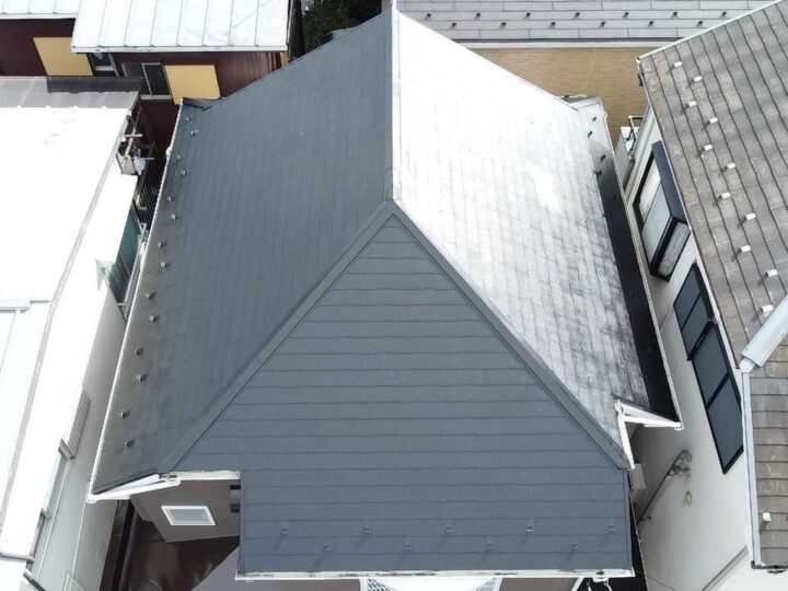 練馬区　K様邸　屋根塗装工事