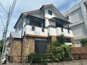 練馬区　Y様邸　	外壁塗装工事／室外機断熱工事