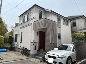 練馬区　T様邸　外壁塗装工事／ベランダ防水工事