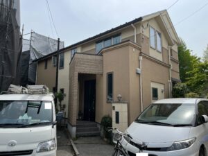 練馬区　M様邸　外壁塗装工事