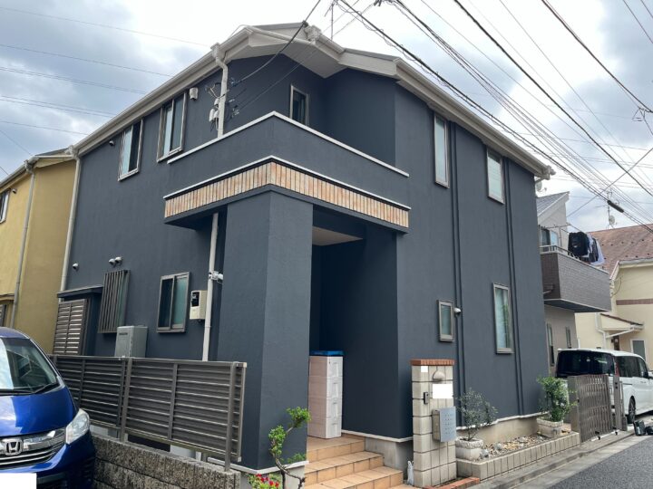 練馬区　Ｏ様邸　外壁塗装工事