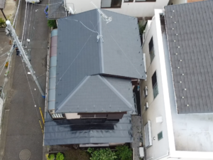 練馬区　K様邸　屋根塗装工事