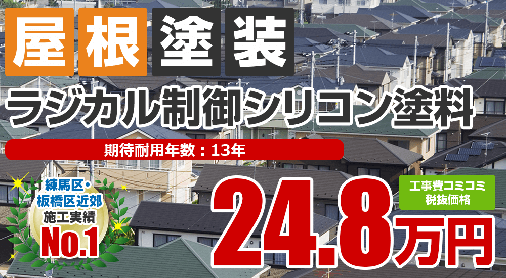 ラジカル制御シリコン塗料塗装 248000万円