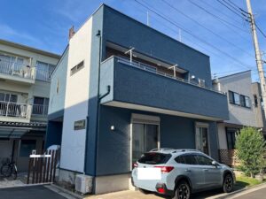 練馬区　A様邸　外壁塗装工事／ベランダ防水工事