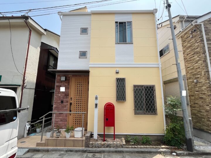 練馬区　U様邸　外壁塗装工事
