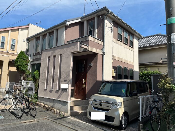 練馬区　H様邸　外壁塗装工事/ベランダ防水工事
