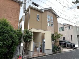 練馬区　I様邸　外壁塗装工事/ベランダ防水工事