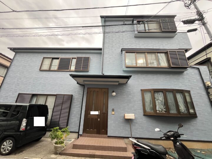 練馬区　S様邸　外壁塗装工事/ベランダ防水工事
