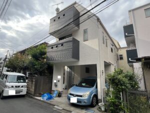 板橋区　I様邸　外壁塗装工事/ベランダ防水工事