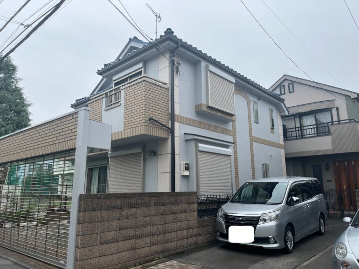 練馬区　М様邸　外壁塗装工事/ベランダ防水工事