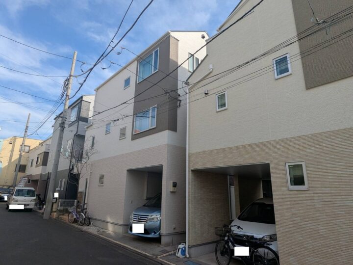 板橋区　I様邸　外壁塗装工事/ベランダ防水工事