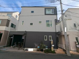 板橋区　S様邸　外壁塗装工事/ベランダ防水工事