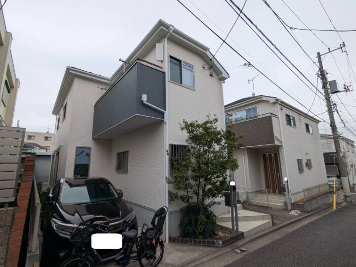 練馬区　M様邸　外壁塗装工事