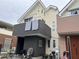 板橋区　N様邸　外壁塗装工事/ベランダ防水工事