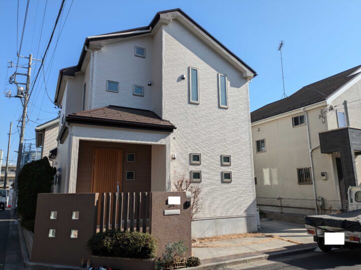 練馬区　W様邸　外壁塗装工事
