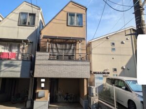 板橋区　M様邸　外壁塗装工事/ベランダ防水工事