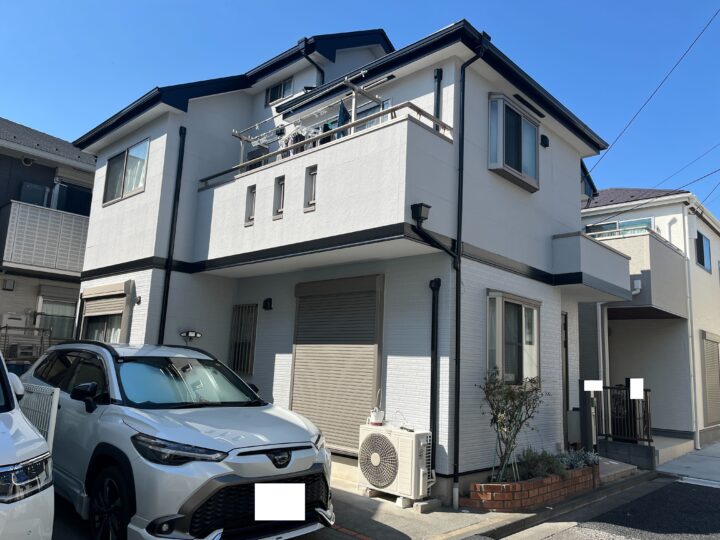 練馬区　N様邸　外壁塗装工事/ベランダ防水工事