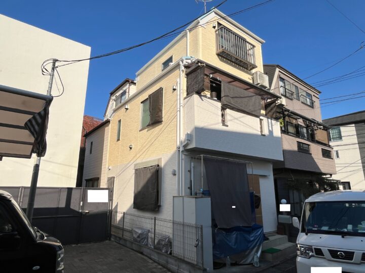 板橋区　I様邸　外壁塗装工事