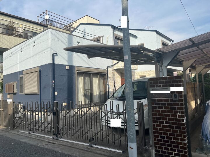 練馬区　H様邸　外壁塗装工事
