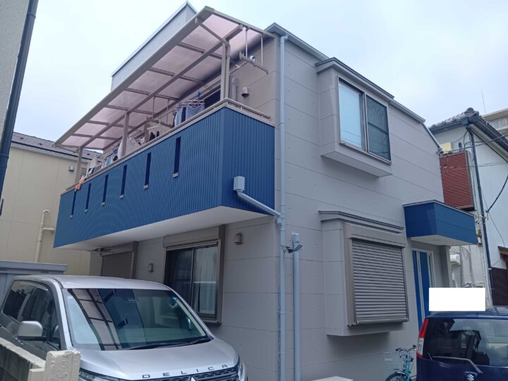 練馬区　Ｗ様邸　外壁塗装工事/屋根塗装工事/ベランダ防水工事
